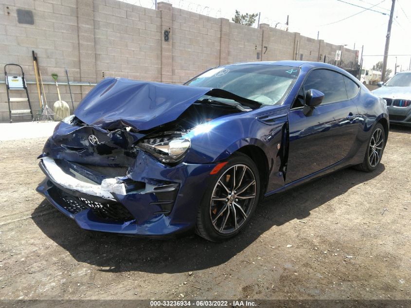 2017 TOYOTA 86 JF1ZNAA10H8700724