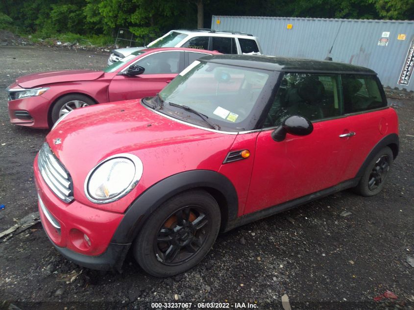 2013 MINI COOPER HARDTOP WMWSU3C53DT544712