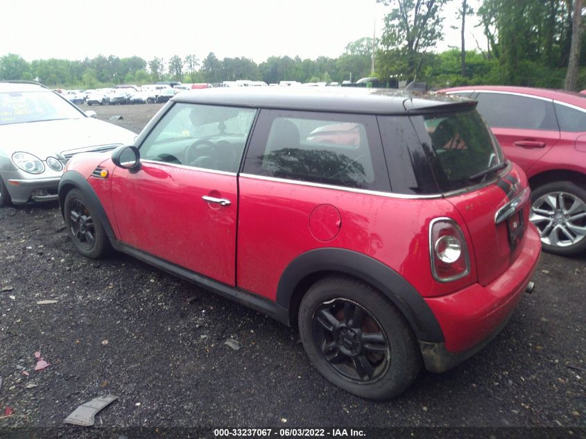 2013 MINI COOPER HARDTOP WMWSU3C53DT544712