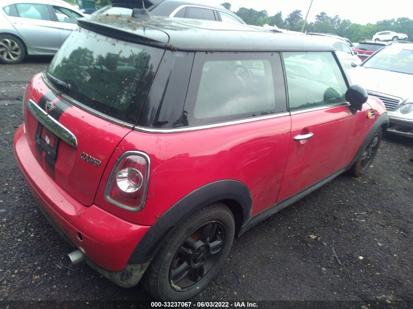 2013 MINI COOPER HARDTOP WMWSU3C53DT544712