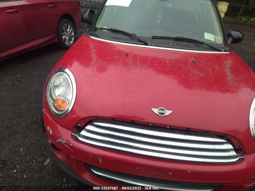 2013 MINI COOPER HARDTOP WMWSU3C53DT544712