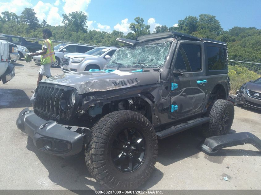 2021 JEEP WRANGLER WILLYS SPORT 1C4GJXAN8MW571950
