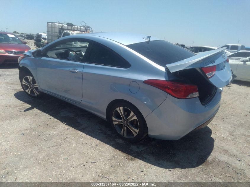 2013 HYUNDAI ELANTRA COUPE SE KMHDH6AE6DU019136