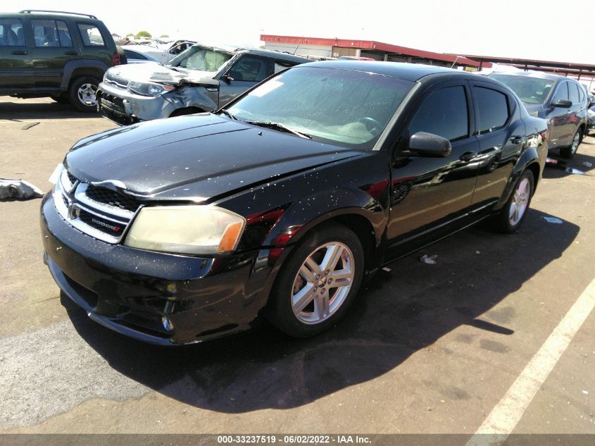 2013 DODGE AVENGER SXT 1C3CDZCG8DN663893