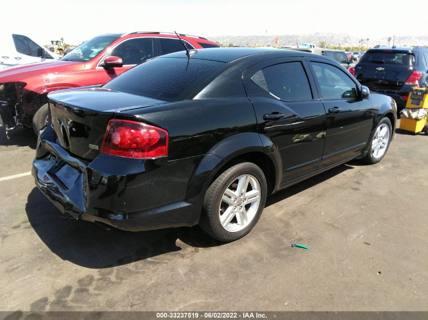 2013 DODGE AVENGER SXT 1C3CDZCG8DN663893