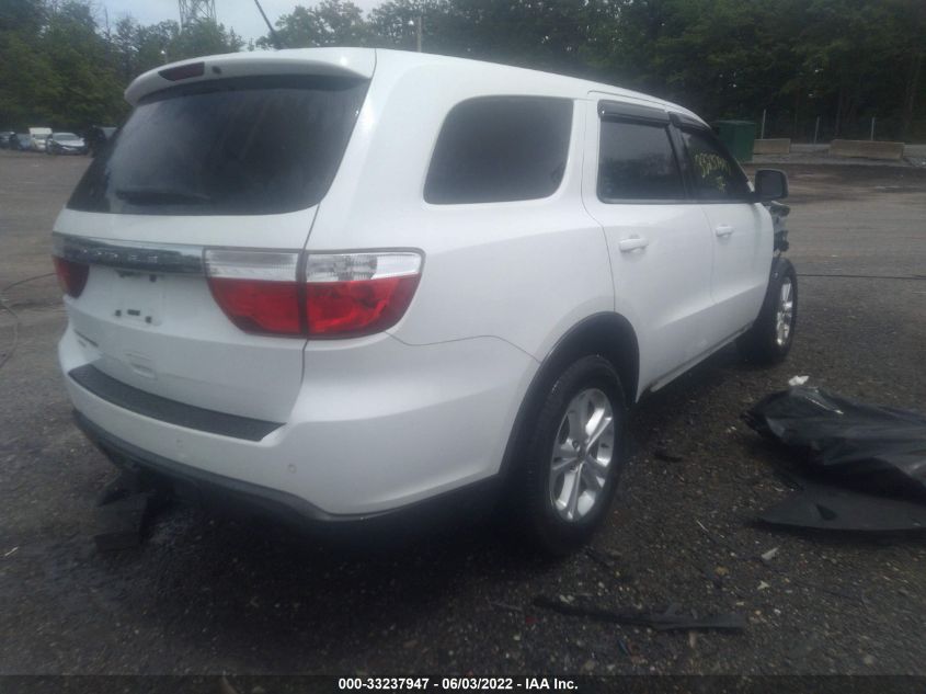 2013 DODGE DURANGO SXT 1C4RDJAG6DC675112