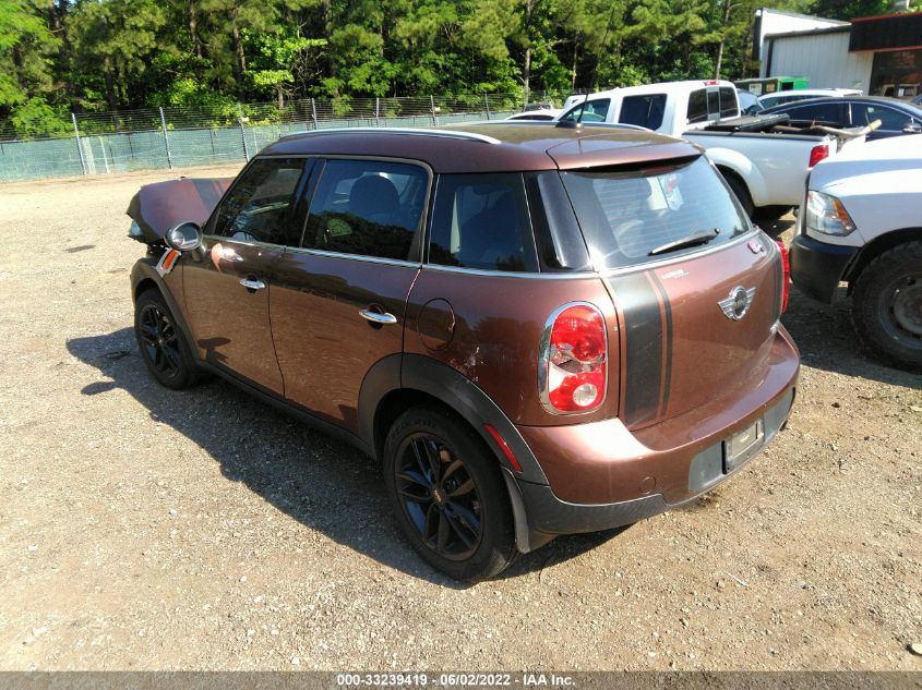 2013 MINI COOPER COUNTRYMAN COUNTRYMAN WMWZB3C57DWM08943
