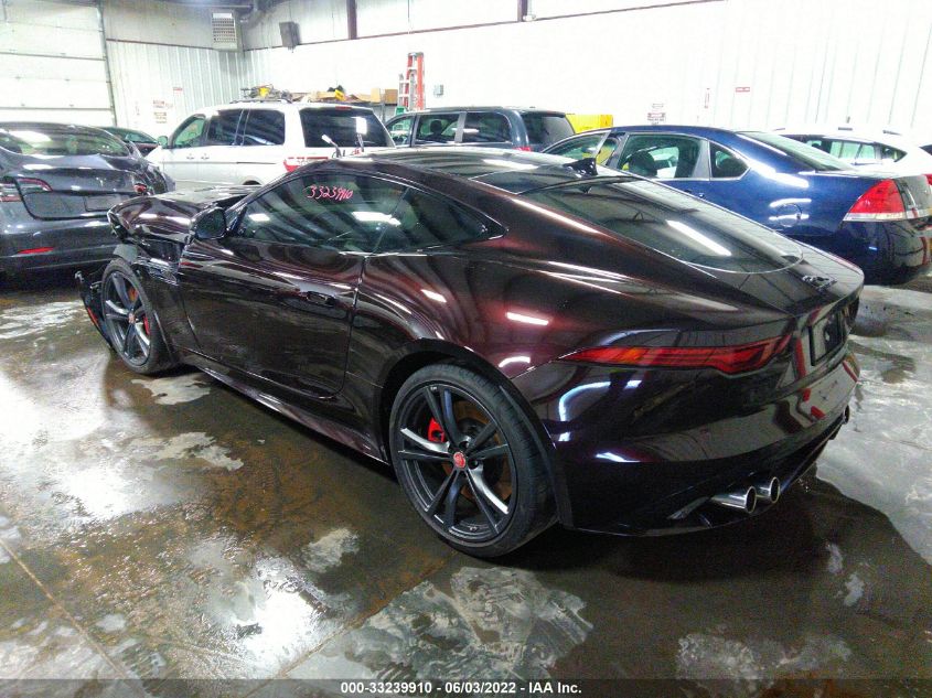 2021 JAGUAR F-TYPE R SAJD51FE4MCK74237