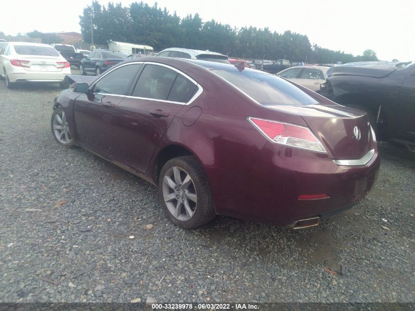 2013 ACURA TL 19UUA8F28DA008581