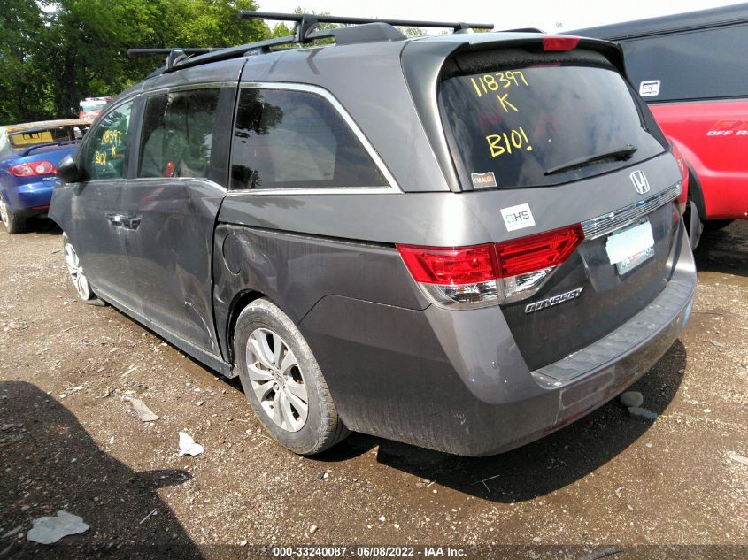 2015 HONDA ODYSSEY EX-L 5FNRL5H67FB118397