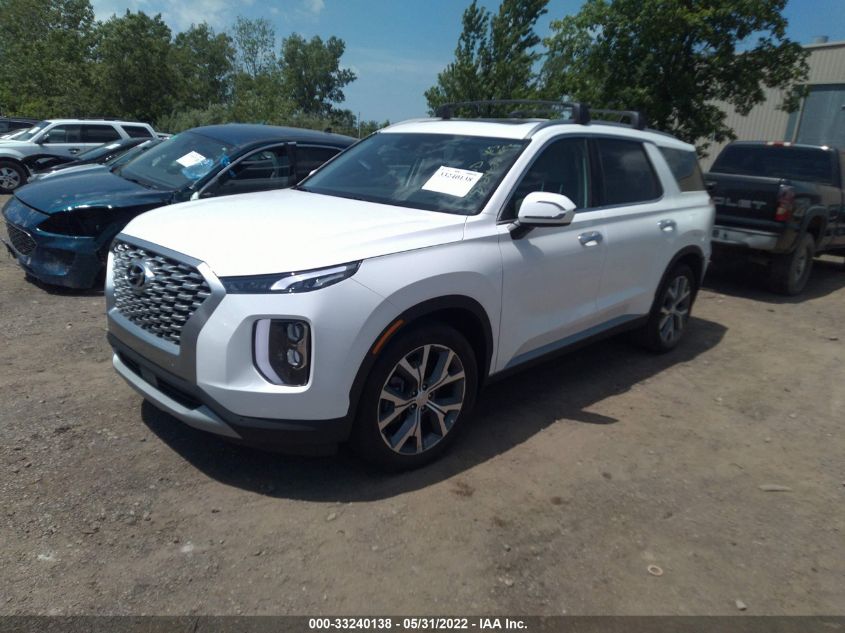 2021 HYUNDAI PALISADE SEL KM8R3DHE7MU175541