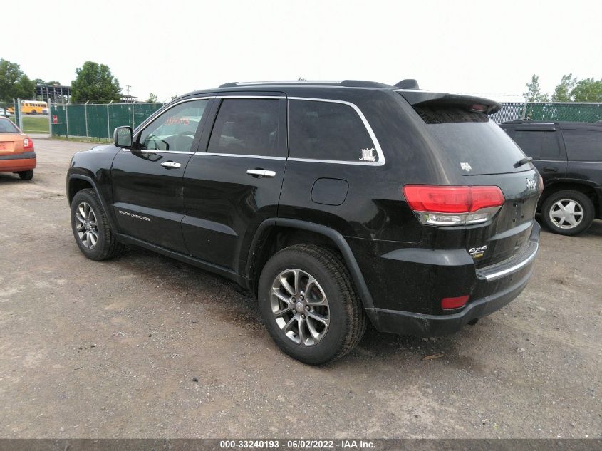 2014 JEEP GRAND CHEROKEE LIMITED 1C4RJFBG3EC411500