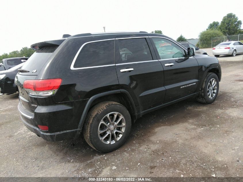 2014 JEEP GRAND CHEROKEE LIMITED 1C4RJFBG3EC411500