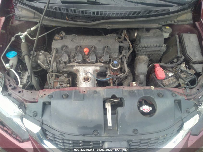 2013 HONDA CIVIC SDN LX 2HGFB2F54DH593268