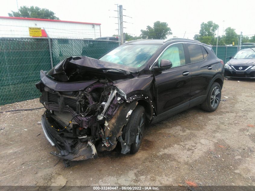 2020 BUICK ENCORE GX SELECT KL4MMESL7LB098909