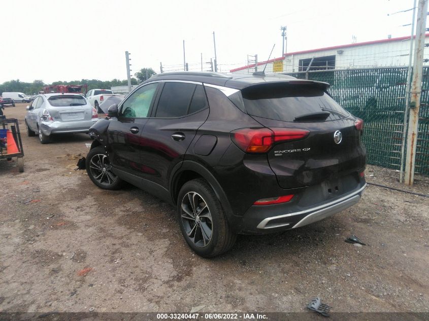 2020 BUICK ENCORE GX SELECT KL4MMESL7LB098909