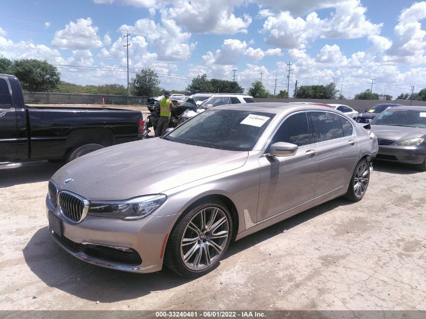 2018 BMW 7 SERIES 740I WBA7E2C58JG742154