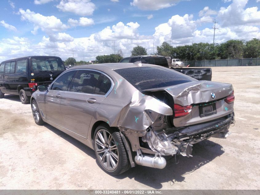 2018 BMW 7 SERIES 740I WBA7E2C58JG742154