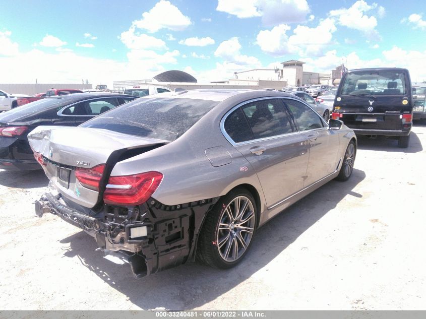 2018 BMW 7 SERIES 740I WBA7E2C58JG742154