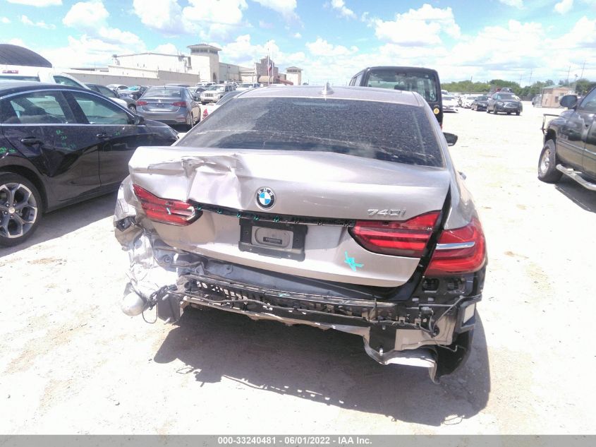 2018 BMW 7 SERIES 740I WBA7E2C58JG742154