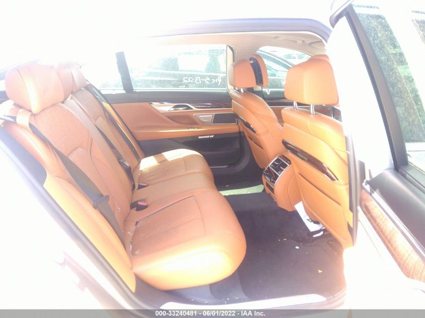 2018 BMW 7 SERIES 740I WBA7E2C58JG742154