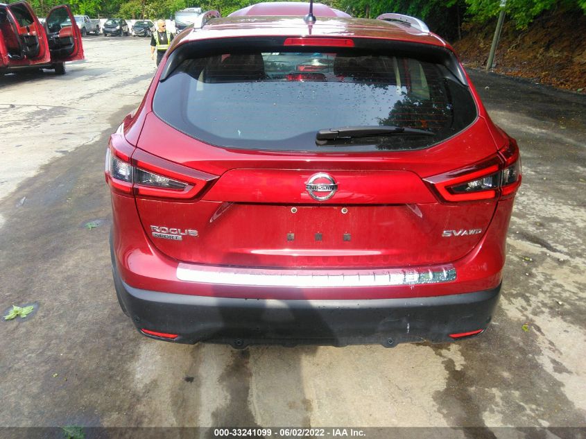 2021 NISSAN ROGUE SPORT SV JN1BJ1BW3MW436926