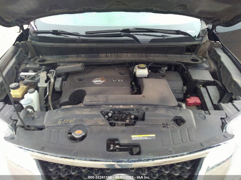2014 NISSAN PATHFINDER PLATINUM 5N1AR2MM6EC648642
