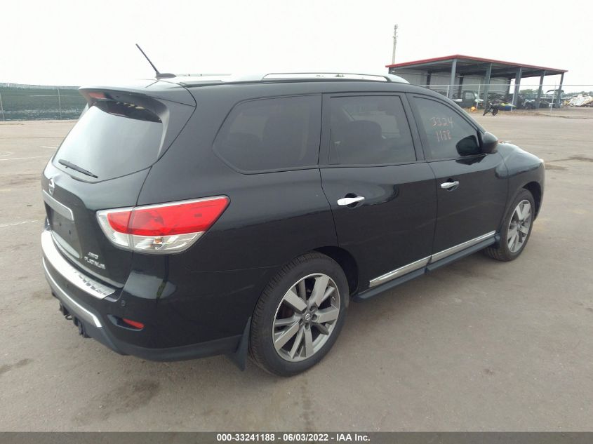 2014 NISSAN PATHFINDER PLATINUM 5N1AR2MM6EC648642