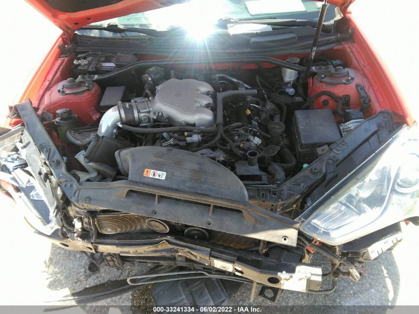 2013 HYUNDAI GENESIS COUPE 3.8L KMHHU6KJ0DU084024