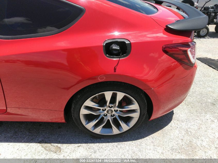 2013 HYUNDAI GENESIS COUPE 3.8L KMHHU6KJ0DU084024