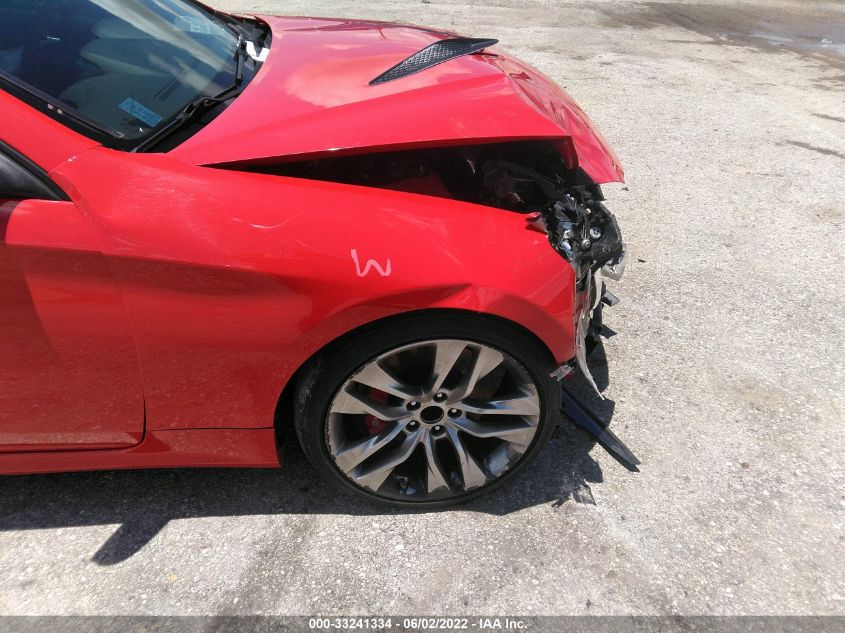 2013 HYUNDAI GENESIS COUPE 3.8L KMHHU6KJ0DU084024