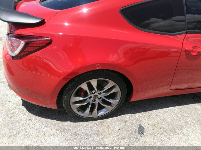 2013 HYUNDAI GENESIS COUPE 3.8L KMHHU6KJ0DU084024