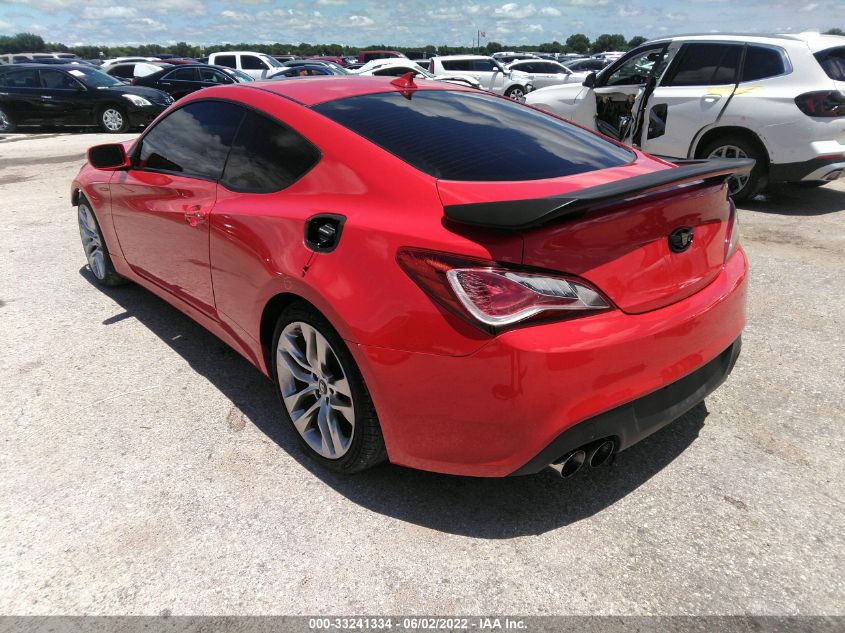2013 HYUNDAI GENESIS COUPE 3.8L KMHHU6KJ0DU084024