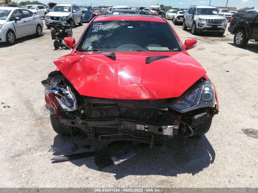 2013 HYUNDAI GENESIS COUPE 3.8L KMHHU6KJ0DU084024