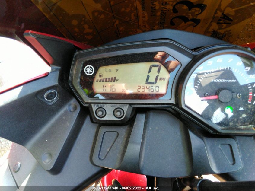2011 YAMAHA FZ6 R JYARJ18E6BA006906