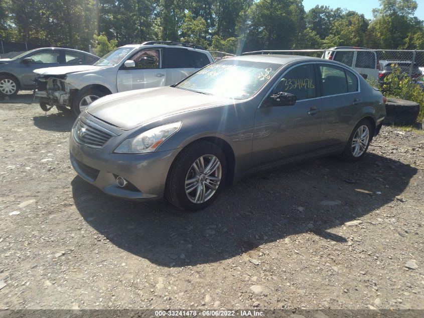 2013 INFINITI G37 SEDAN X JN1CV6AR4DM763073