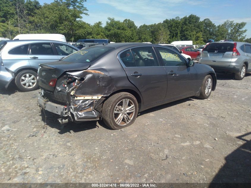 2013 INFINITI G37 SEDAN X JN1CV6AR4DM763073