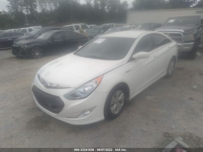 2013 HYUNDAI SONATA HYBRID KMHEC4A40DA088310