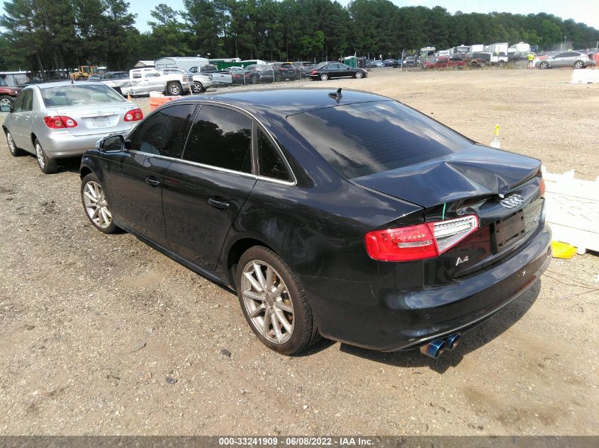 2016 AUDI A4 PREMIUM PLUS/S-LINE WAUFFAFL1GN011499
