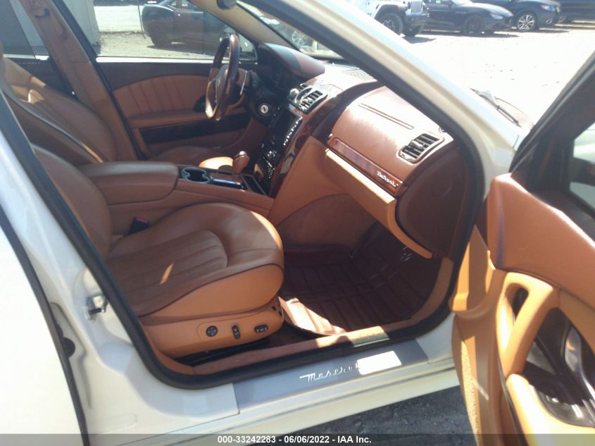 2013 MASERATI QUATTROPORTE S ZAM39NKA8D0067341