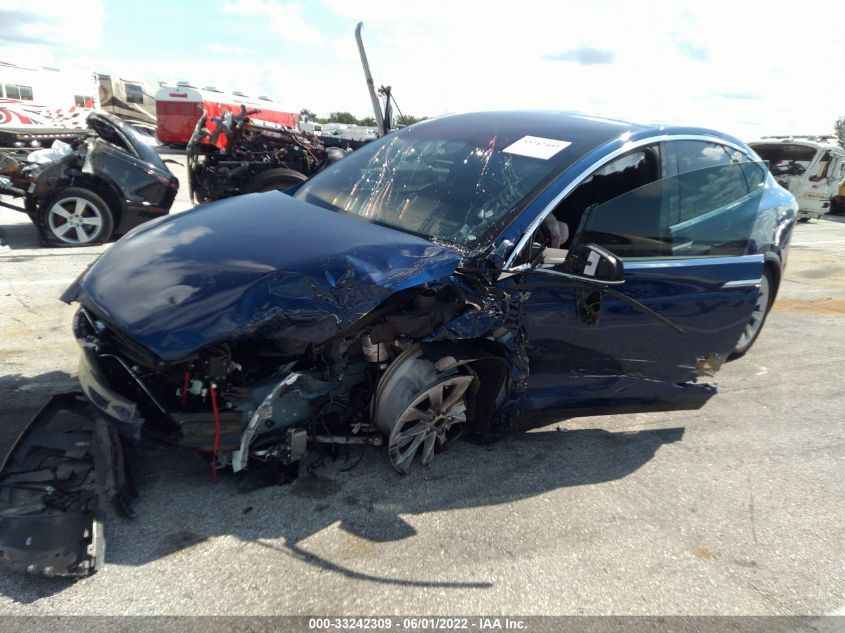 2020 TESLA MODEL X LONG RANGE 5YJXCDE21LF282162
