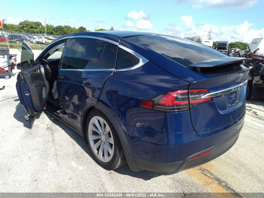 2020 TESLA MODEL X LONG RANGE 5YJXCDE21LF282162
