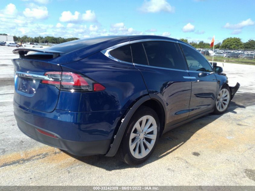 2020 TESLA MODEL X LONG RANGE 5YJXCDE21LF282162