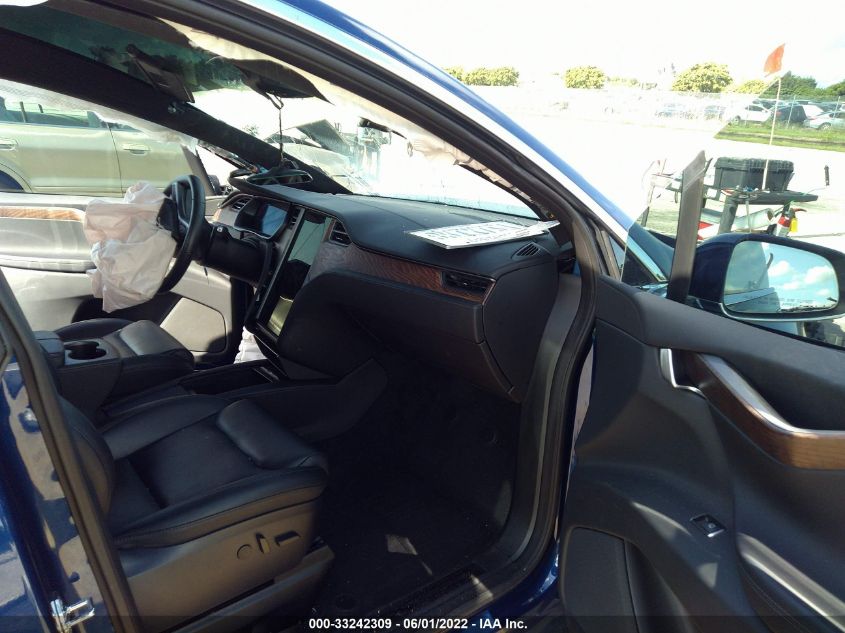 2020 TESLA MODEL X LONG RANGE 5YJXCDE21LF282162