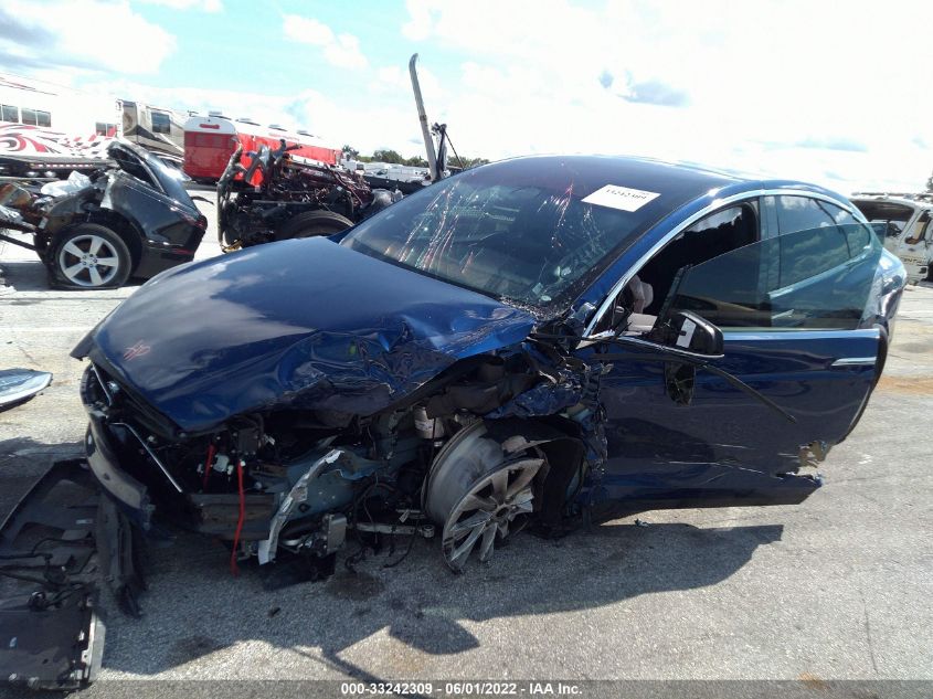 2020 TESLA MODEL X LONG RANGE 5YJXCDE21LF282162