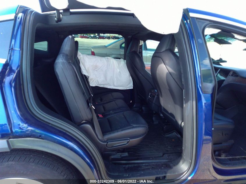 2020 TESLA MODEL X LONG RANGE 5YJXCDE21LF282162