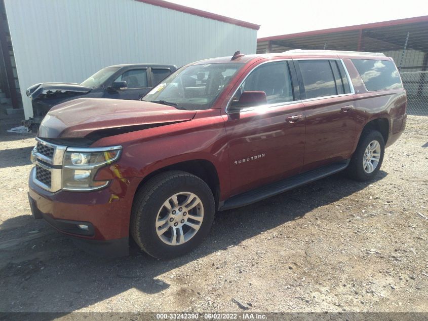 2016 CHEVROLET SUBURBAN LT 1GNSKHKC5GR394214