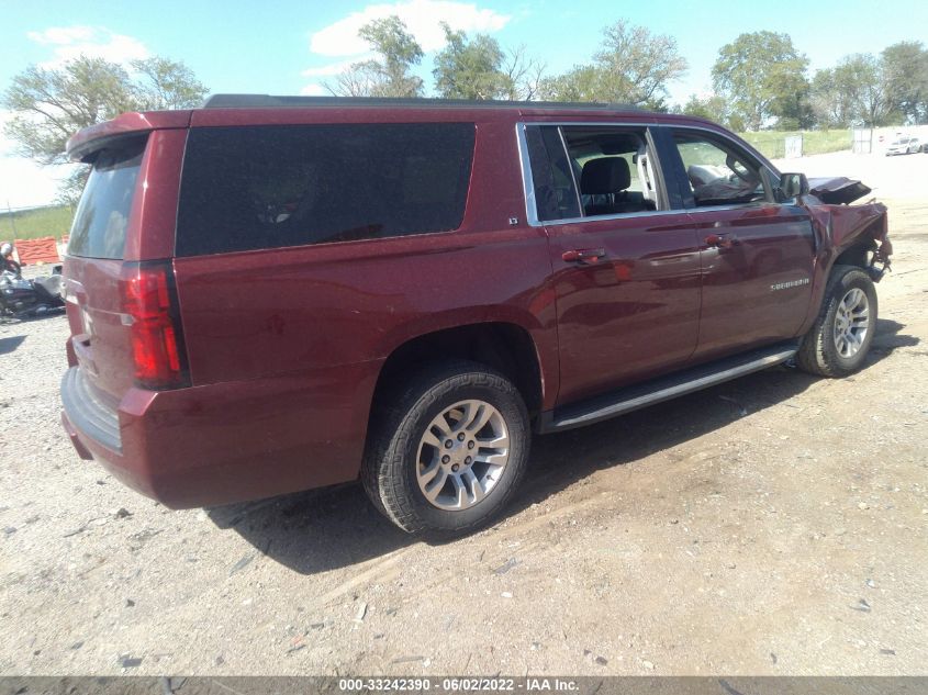 2016 CHEVROLET SUBURBAN LT 1GNSKHKC5GR394214