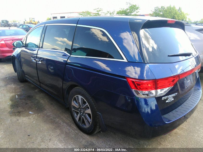 2014 HONDA ODYSSEY TOURING 5FNRL5H93EB088727
