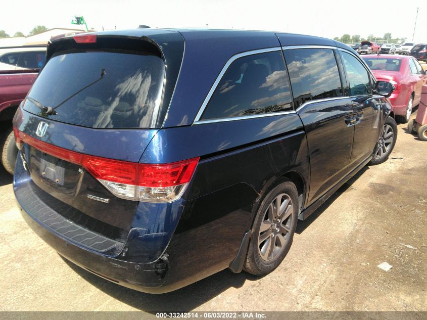 2014 HONDA ODYSSEY TOURING 5FNRL5H93EB088727